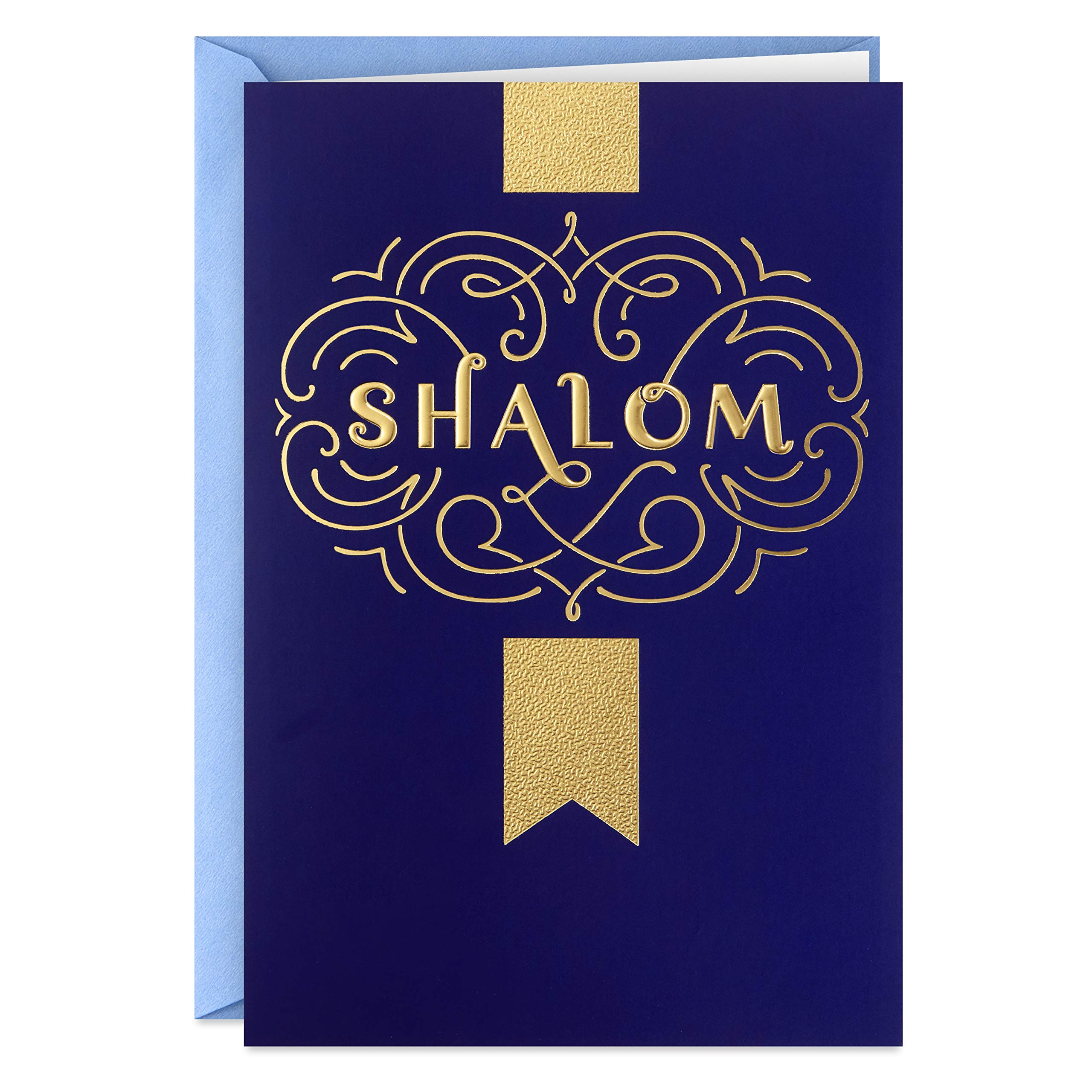 Hallmark Tree of Life Hanukkah Cards, Shalom (16 Cards and 17 Envelopes)