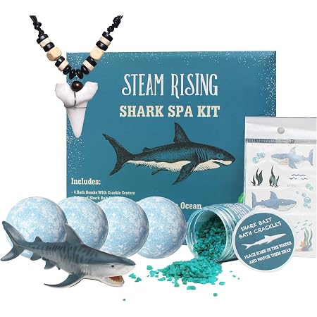 Amazon.com: Shark Bath Toy Spa Kit 