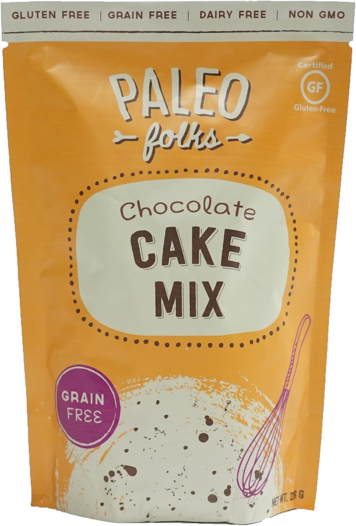 PALEO FOLKS Chocolate Cake Mix, 226 GR