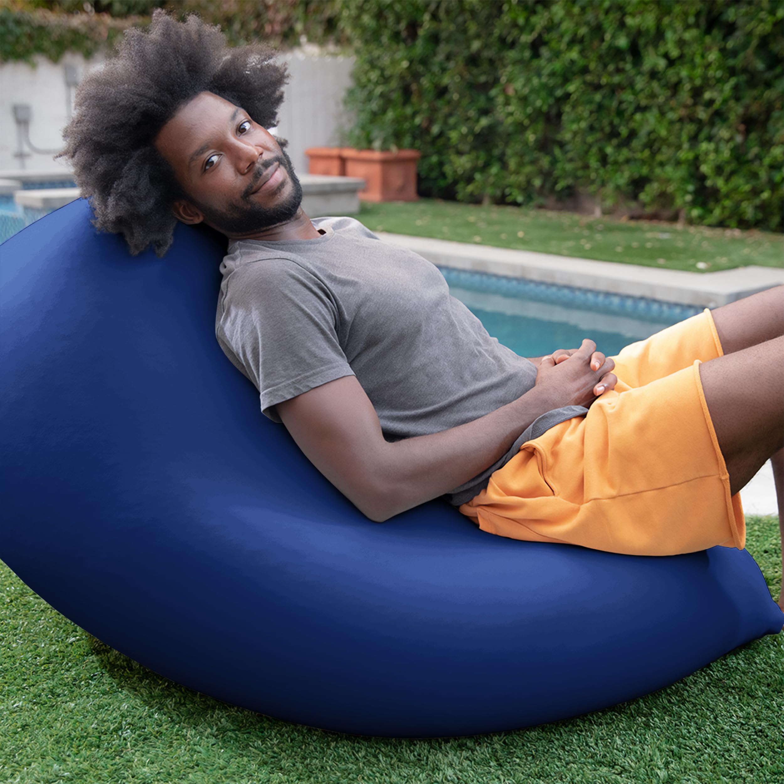 Amazon.com : Yogibo Zoola Short Outdoor Bean Bag Chair Lounger for