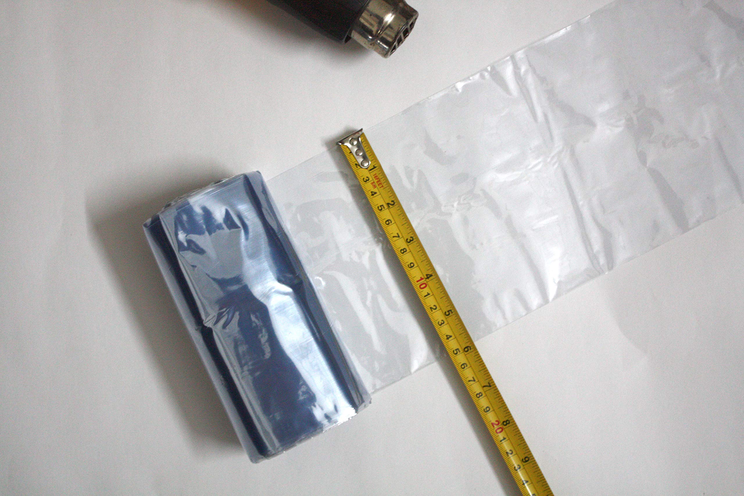 ISAN® PVC Sleeve 6" Tube, Transparent, Lay Flat width 6inch, 1 Kg Pack (approx 85mtr) (B09Y1ZMN41) Amazon Price History, Amazon Price Tracker