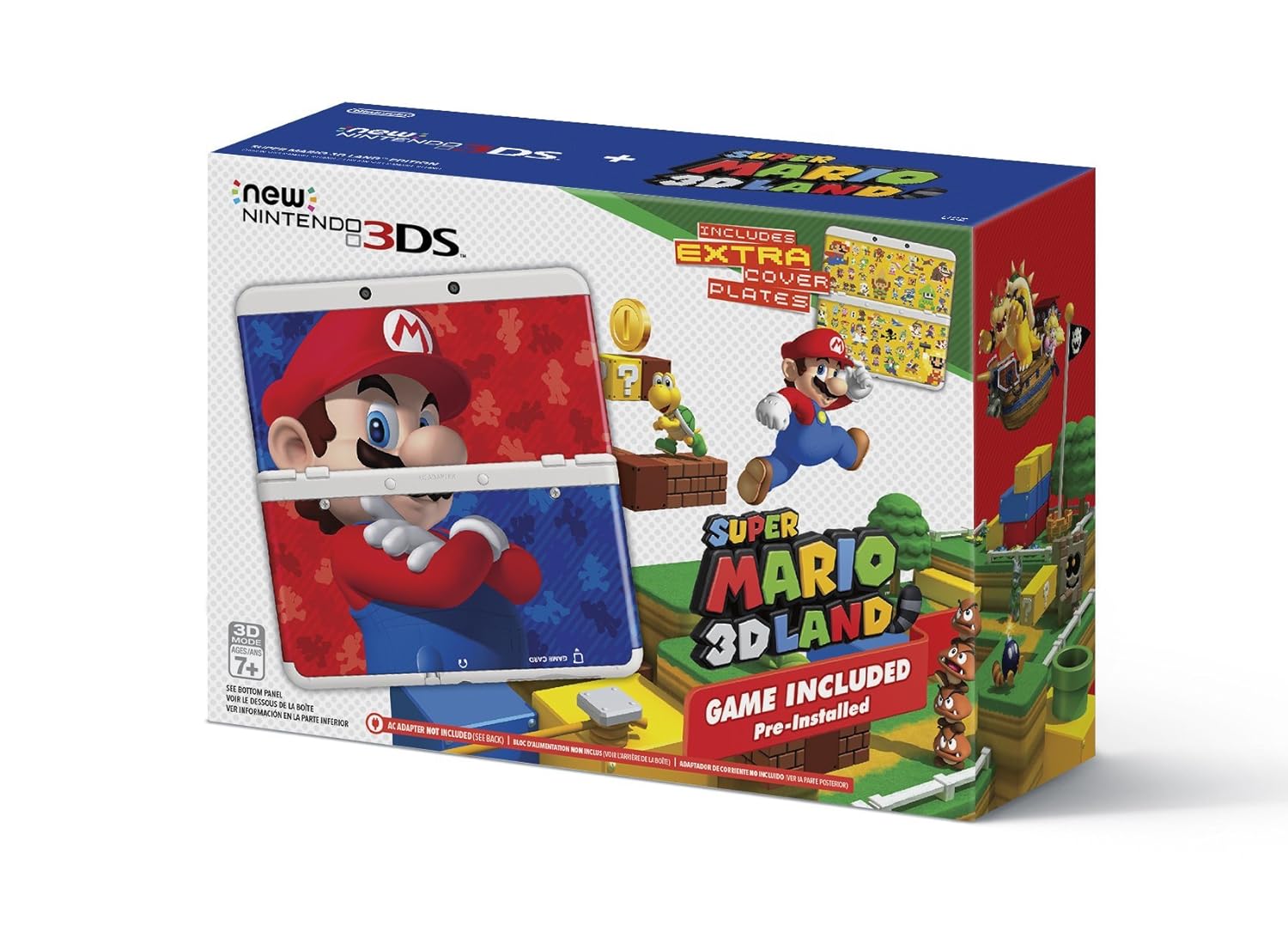 Nintendo 3DS Console, Ice White (Renewed)