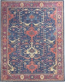 Traditional Vintage Channing Handmade Tufted 100% Wool Area Rugs & Carpe...