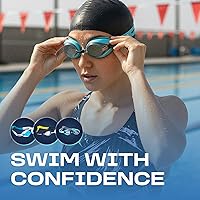 Vista 8 de Clear'r Dash Adult Swim Goggles