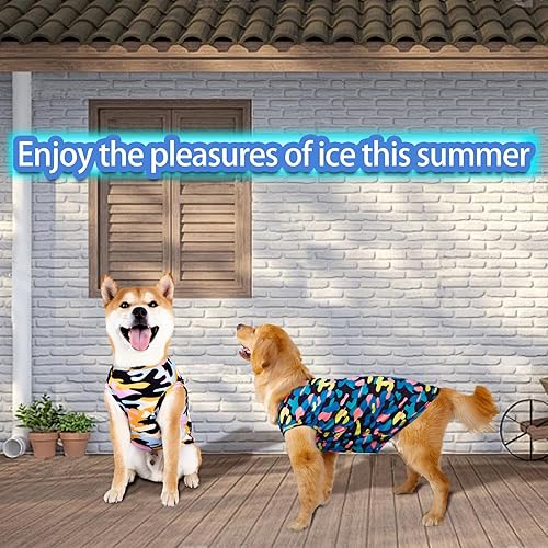 Miniatura 6 de Camisas refrescantes para perros, camisas para perros extra pequeñas, ropa para perros machos y hembras, camisetas refrescantes para perros Yorkie,