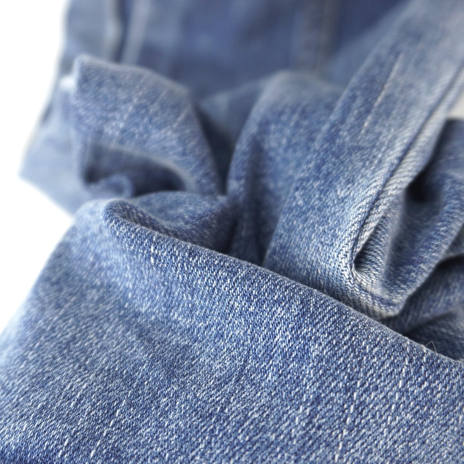 KIDSCOOL SPACE Jeans pour garçons, Taille élastique pour Petites et Grandes Filles, Pantalon Cargo en Denim extensible avec anneau en D