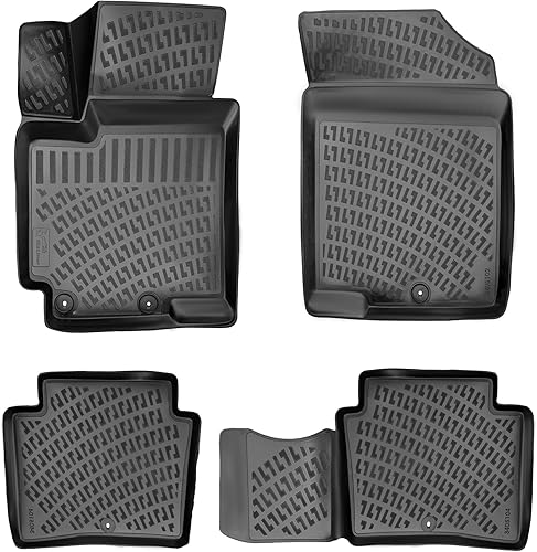Vista 17 de Alfombrillas para piso para Hyundai Santa Cruz 2022-2026, ajuste personalizado 3D, compatibles con Hyundai, Santa Cruz, alfombrillas de goma