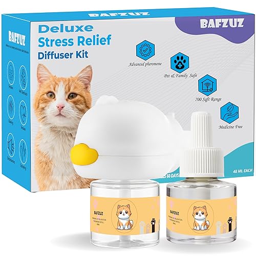 Cat Calming Pheromone Diffuser - Help Support Stress & Common