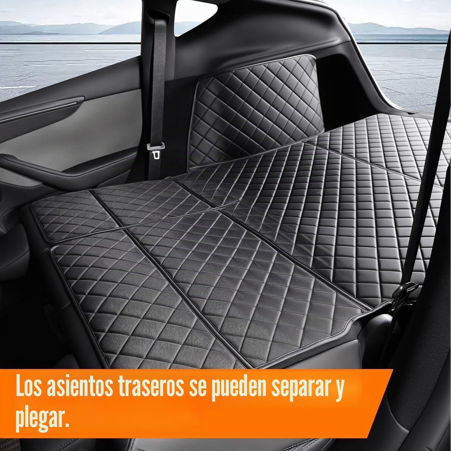 topfit Alfombrillas de Maletero para Tesla Model Y Juniper Model Y Tapete de Carga Impermeable Fundas Protectoras para Asientos de Coche Alfombrillas Protectoras para Accesorios de Model Y 2025-2026