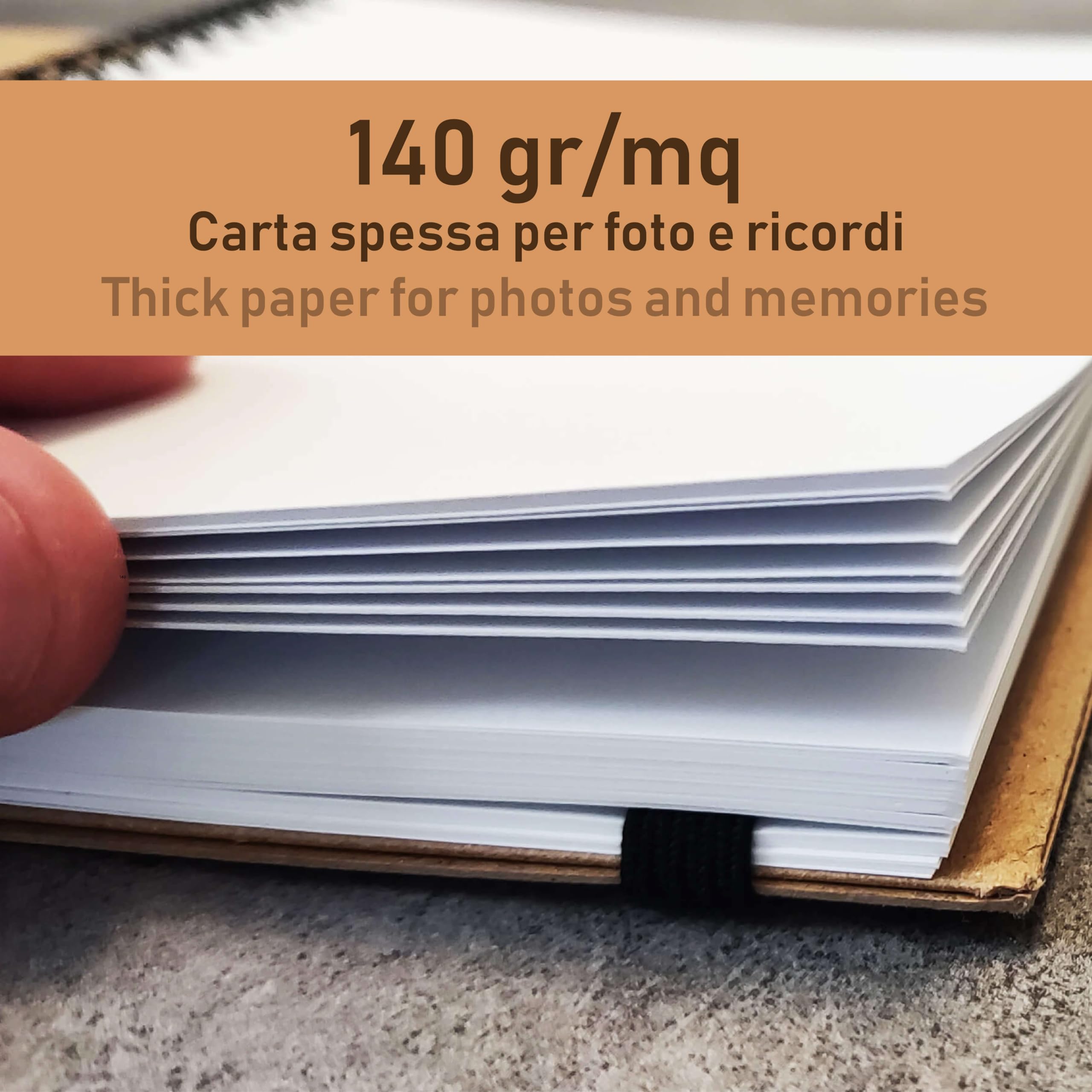 Febio Personalised Travel Journal Scrapbook - Travel Diary Gift for Men Traveller and Gifts for Women Traveller - Image 4