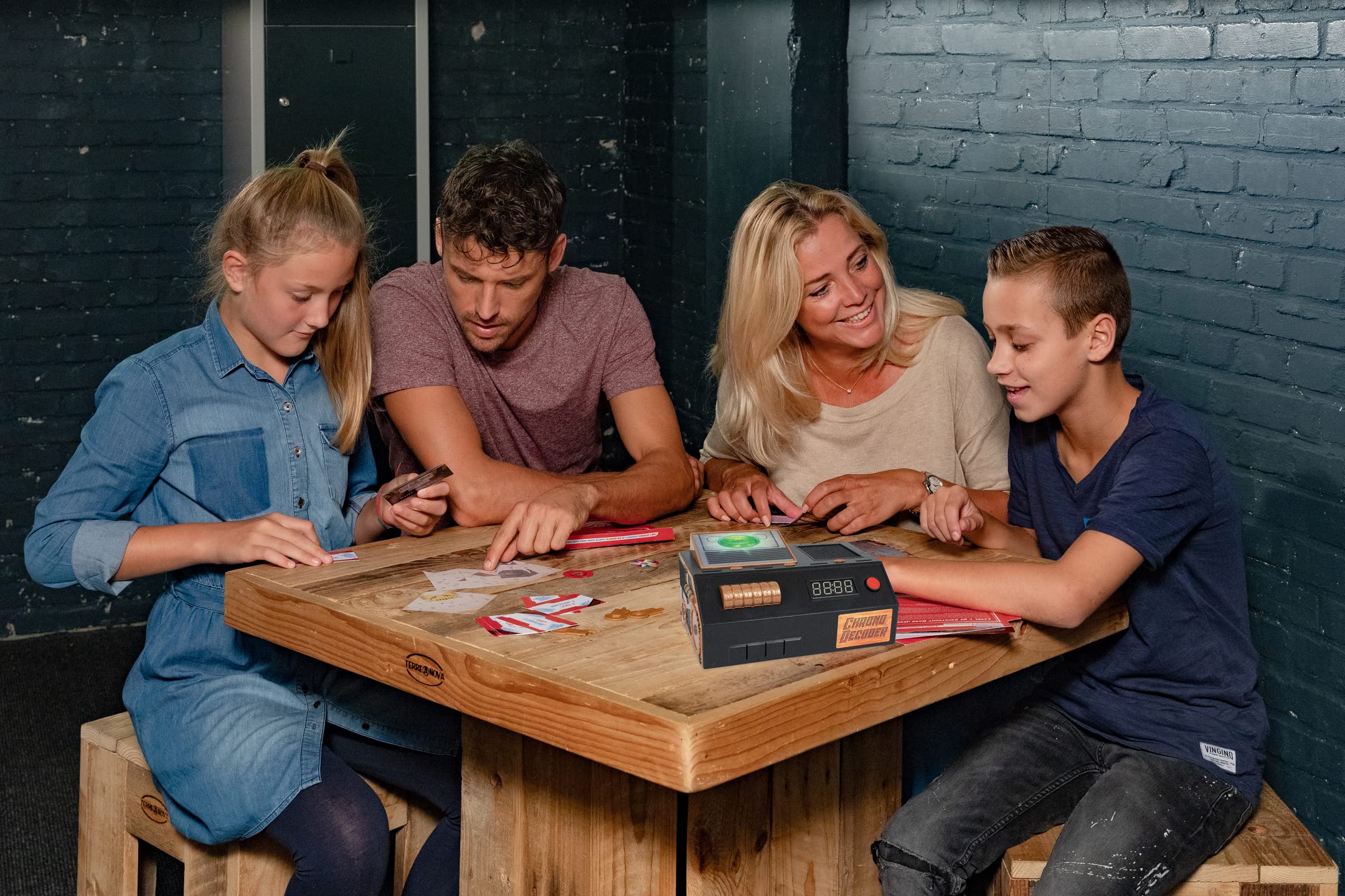 Escape Room das Spiel - Jumanji, inkl. 3 Fällen und Chrono Decoder