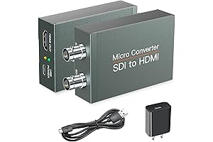 Professional SDI to HDMI Converter with SDI Loop Out and Flexible Compatibility