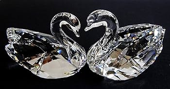 Amazon.co.jp: [スワロフスキー] 置物 フィギュア クリスタル スワン