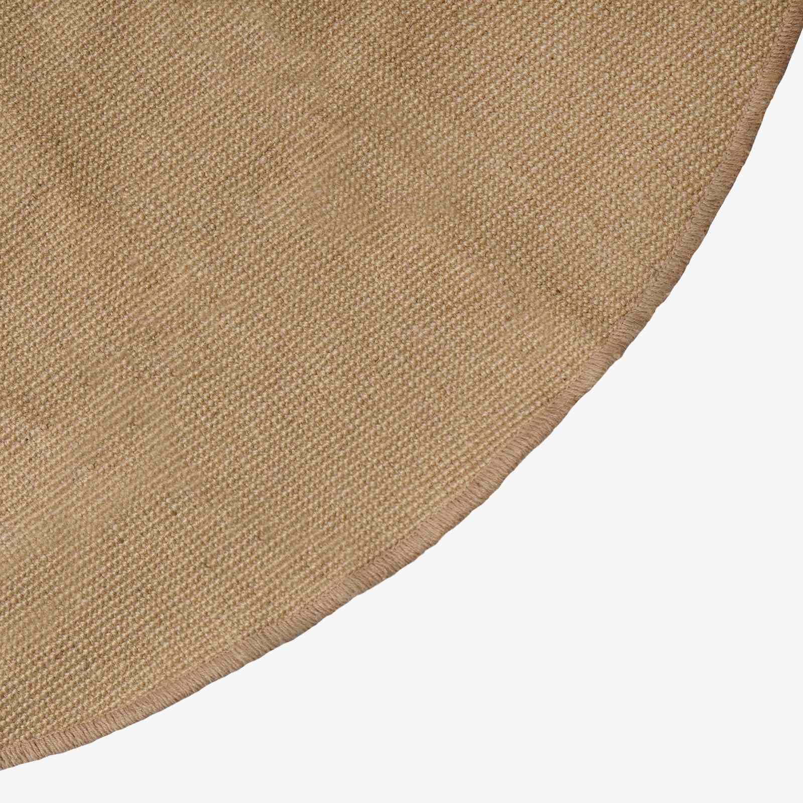 Tapis de Surface Naturel Ø 210 cm Jute,Tapis,42010794