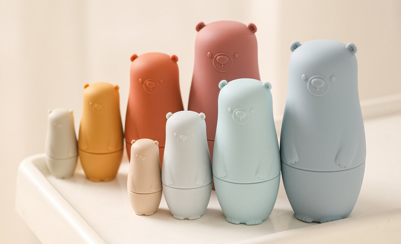 Amazon | Mamimami Home マトリョーシカ おもちゃ がさね シリコン