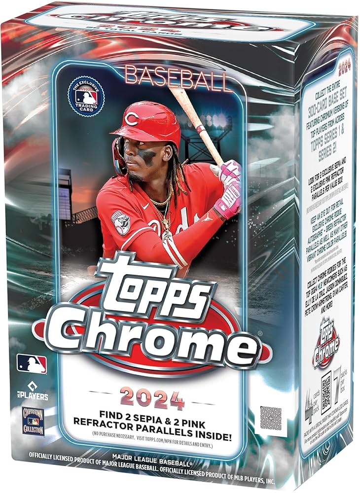 2024 Topps Chrome Baseball Factory Sealed Value Box