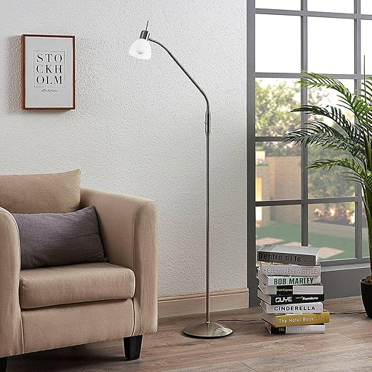 Lindby Lindby vloerlamp Gwendolin (modern) in Alu uit overige metaal o.a. voor woon-/ eetkamer - Staande lamp, staanlamp vloerverlichting photo 3