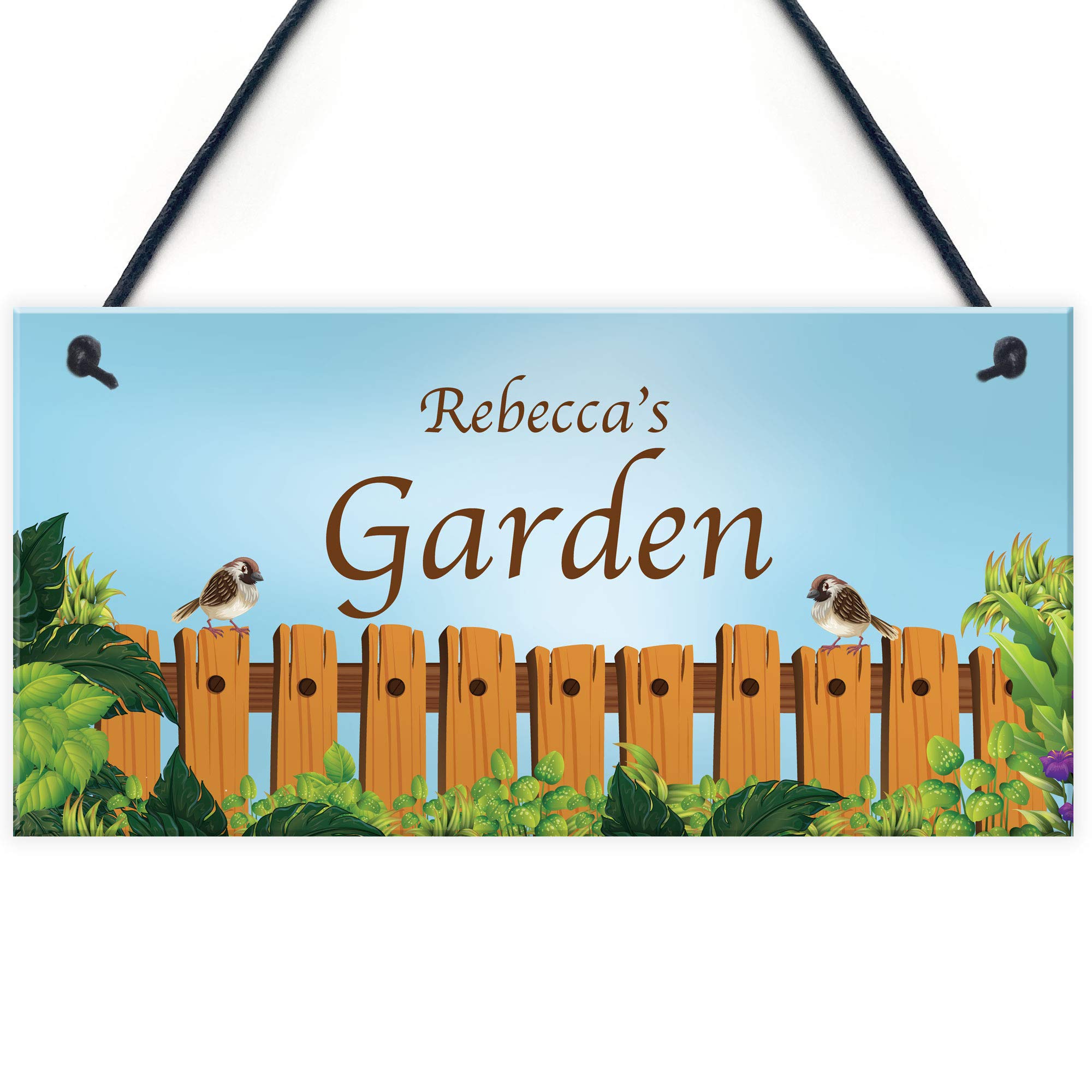 Novelty Home Decor For Garden Summerhouse Shed House Sign PERSONALISED
