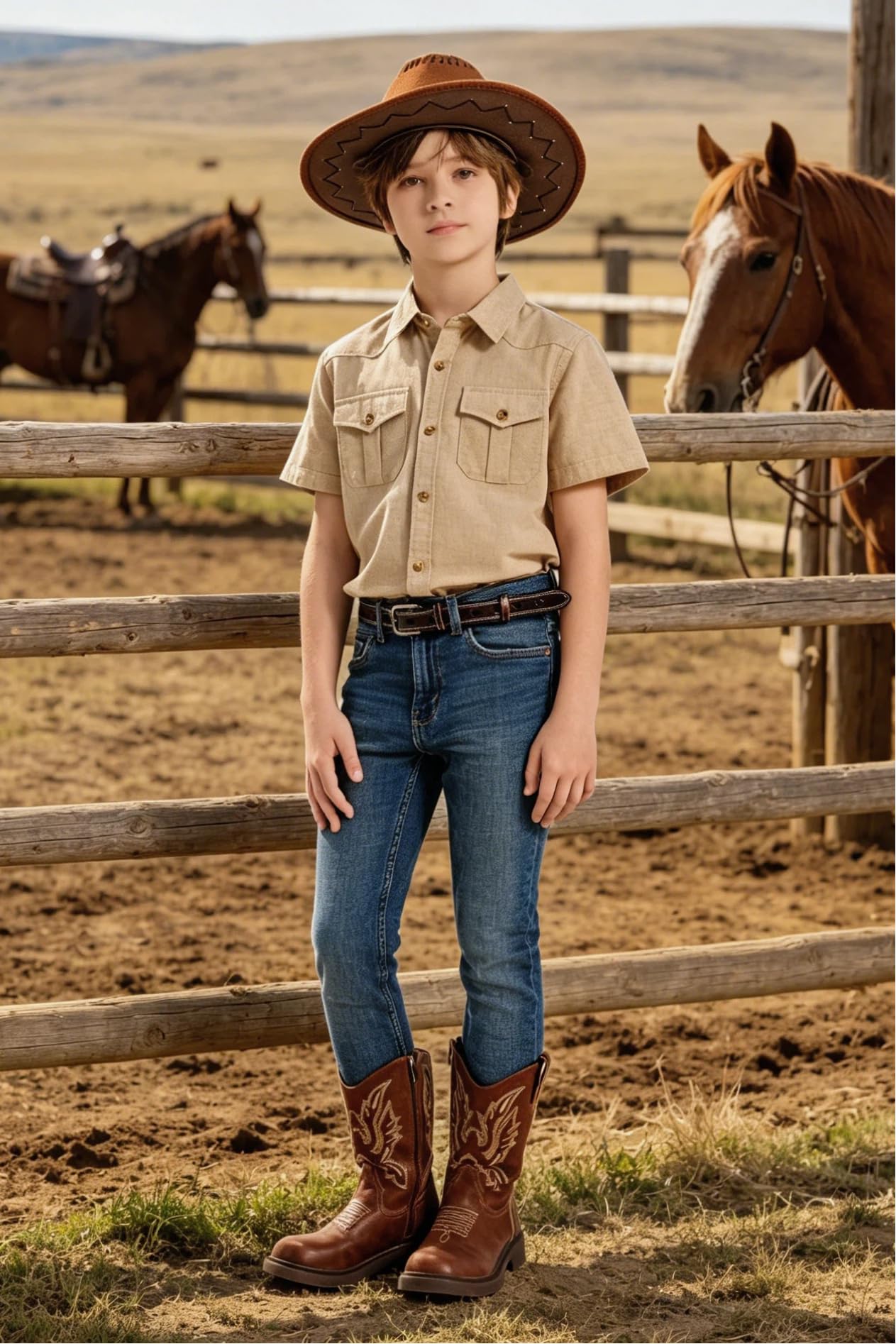 Rolanko Camicia a Maniche Corte per Ragazzi Button Down Camicia da Uniforme Scolastica con Colletto e Tasche