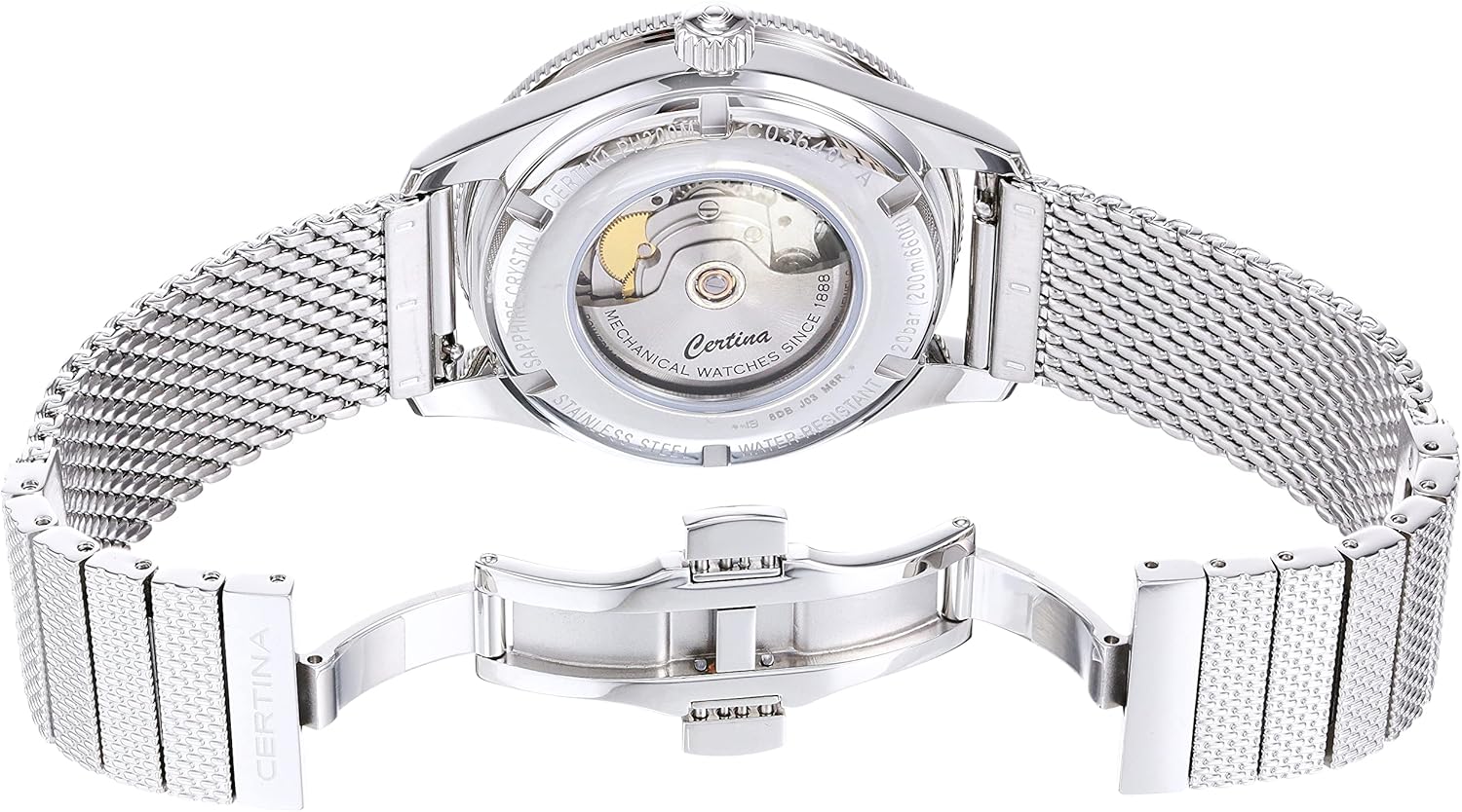 Certina, Mens, DS PH200M, Stainless Steel, Swiss Automatic Watch, C0364071105001