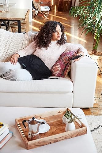 Miniatura 3 de Homedics Almohadilla térmica de gel integrada con peso de 4.1 libras con calor penetrante más profundo, 6 ajustes de calor con apagado de 2 horas,