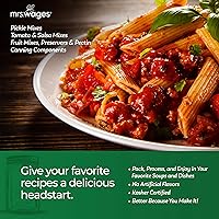 Vista 6 de Mrs. Wages Mezcla de conservas de salsa media, recipiente de 11.2 onzas (paquete de 1)