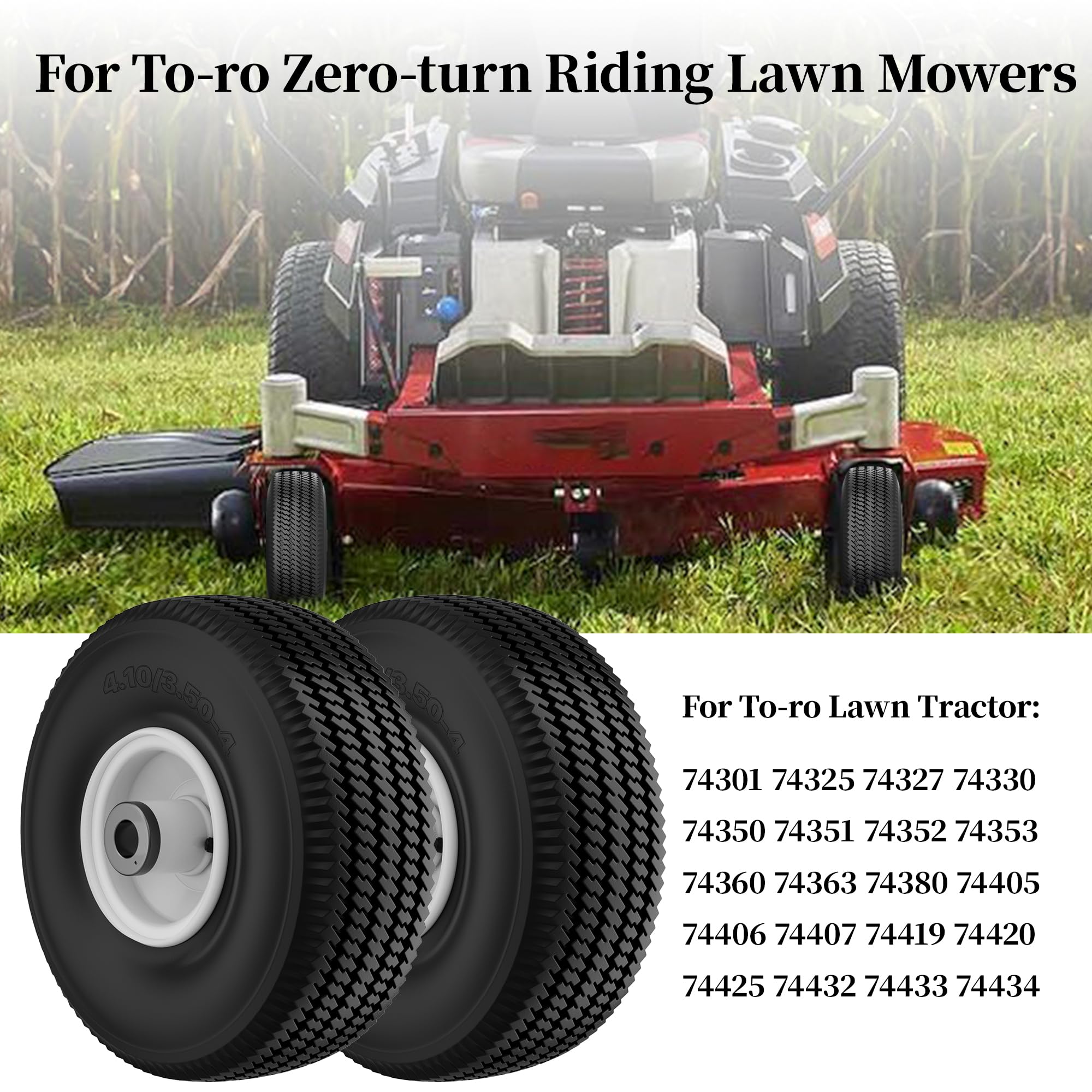 ろ Amazon.com: 105-3471 Front Wheel Compatible with To-ro TimeCutter