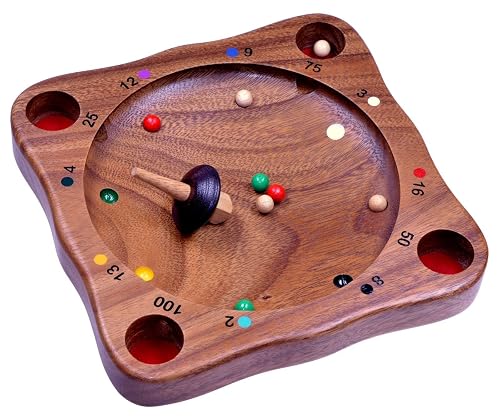 LOGOPLAY Roulette tyrolienne | Jeu de toupie | Jeu d'adresse