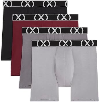 2(X) IST Men's (X) Modal 4-pack Boxer Briefs