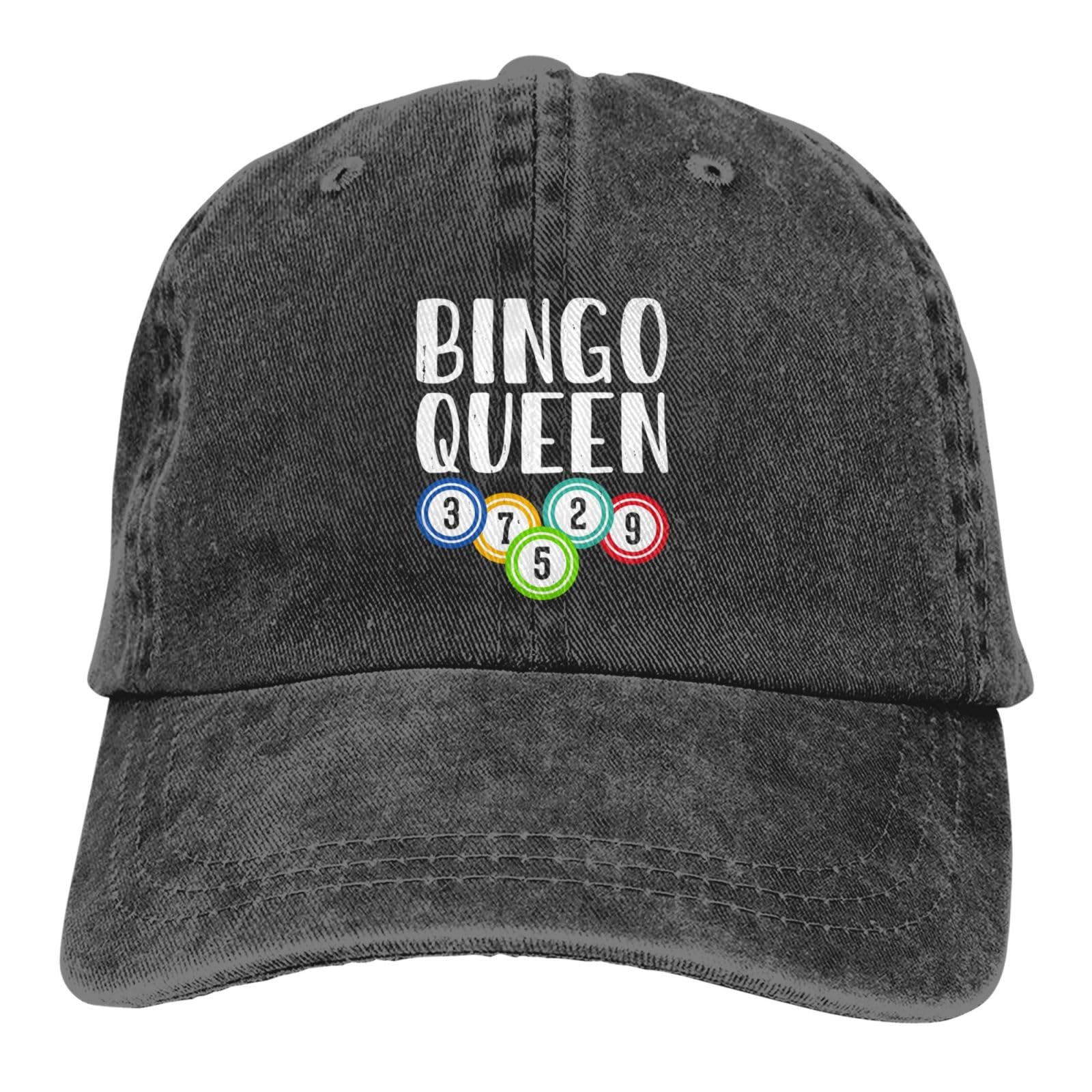 Crazy Bingo People Baseball Cap Golf Dad Hat Adjustable Original Classic Low Profile Cotton Hat Men Women