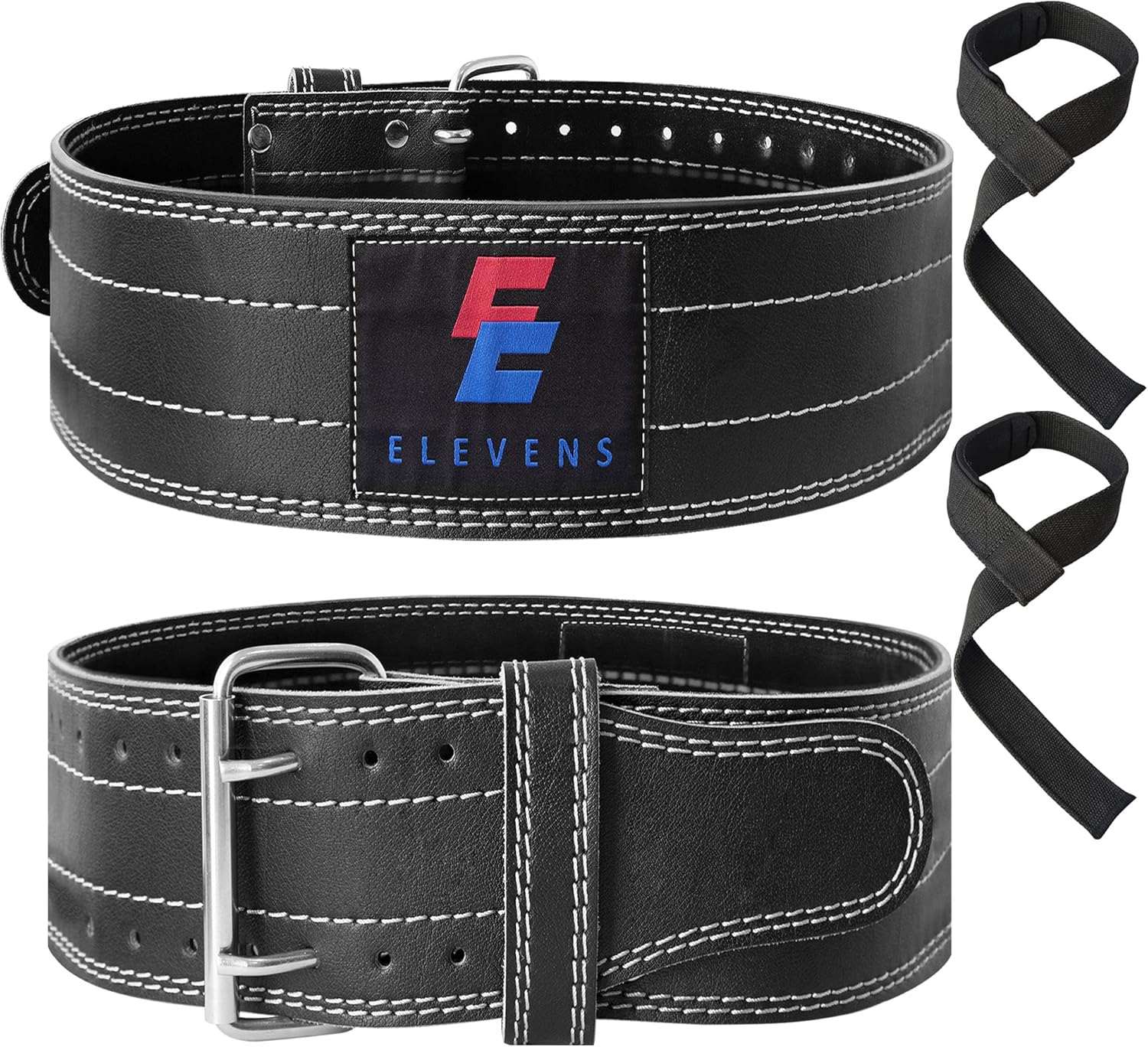 Elevens Lifting Belts Weight Belt Weightlifting Belts Leather GYM Belts for Strength Training, Lifting Support for Men & Women