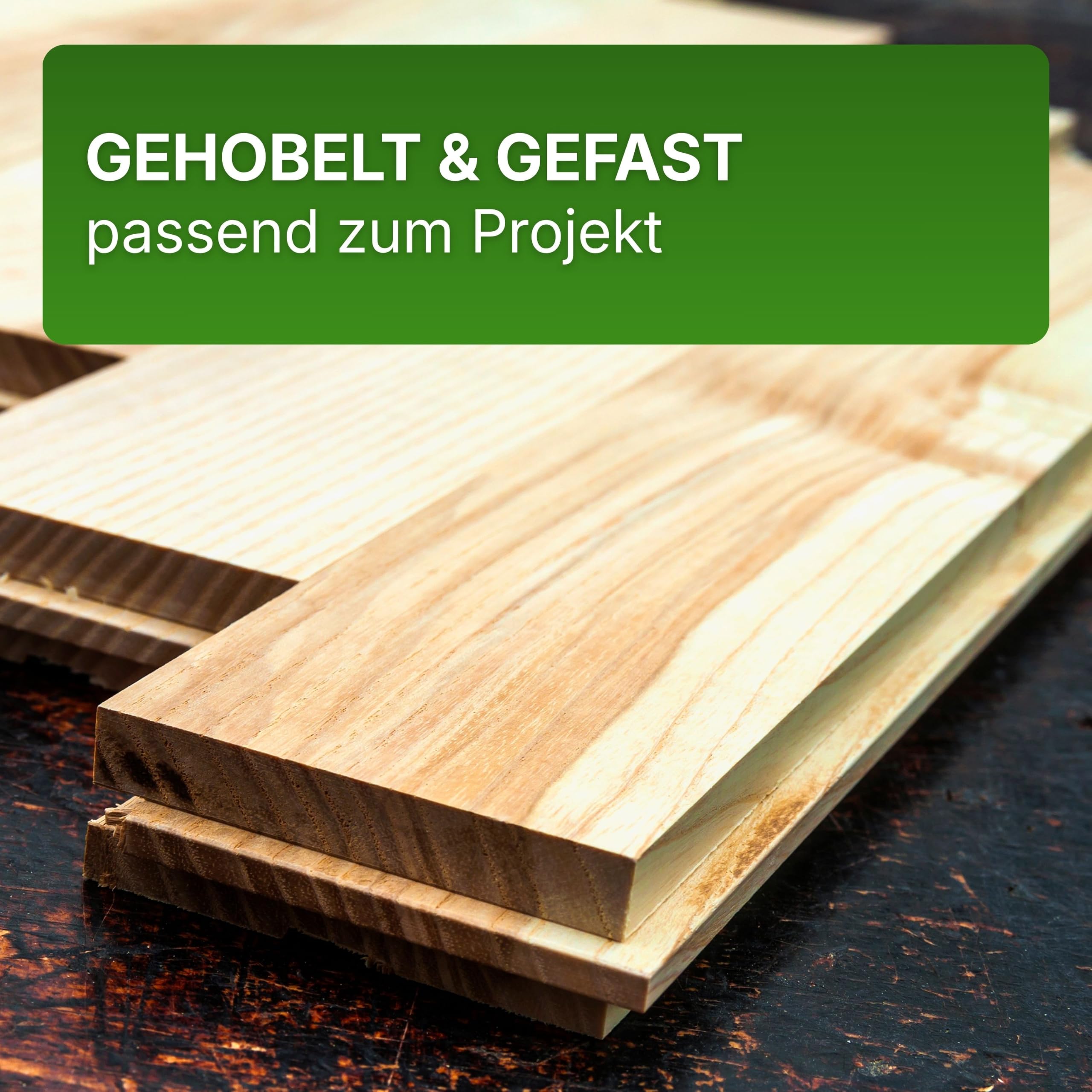 Gartenwelt Riegelsberger Glattkantbrett Lärche Natur 20x142 mm 160 cm – Konstruktionsholz gehobelt & gefast