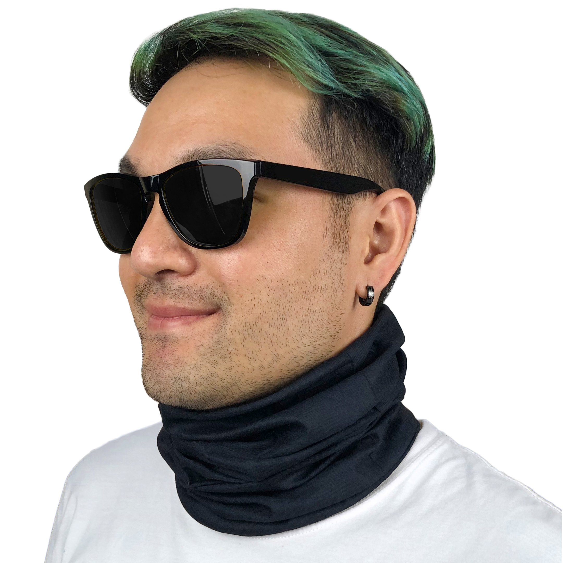 Al aire libre cara máscara – perfecto para moto equitación, esquí, snowboard, pesca – funciona como polvo Máscara, braga para cuello, pasamontañas, Bandana, Fashion – transpirable Seamless microfibra