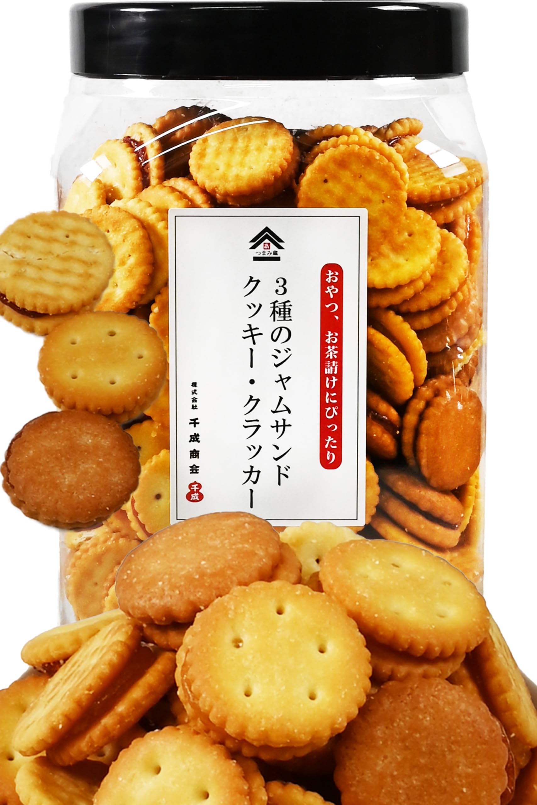 Amazon | [ つまみ蔵 公式 ] 3種 ジャムサンド クッキー クラッカー