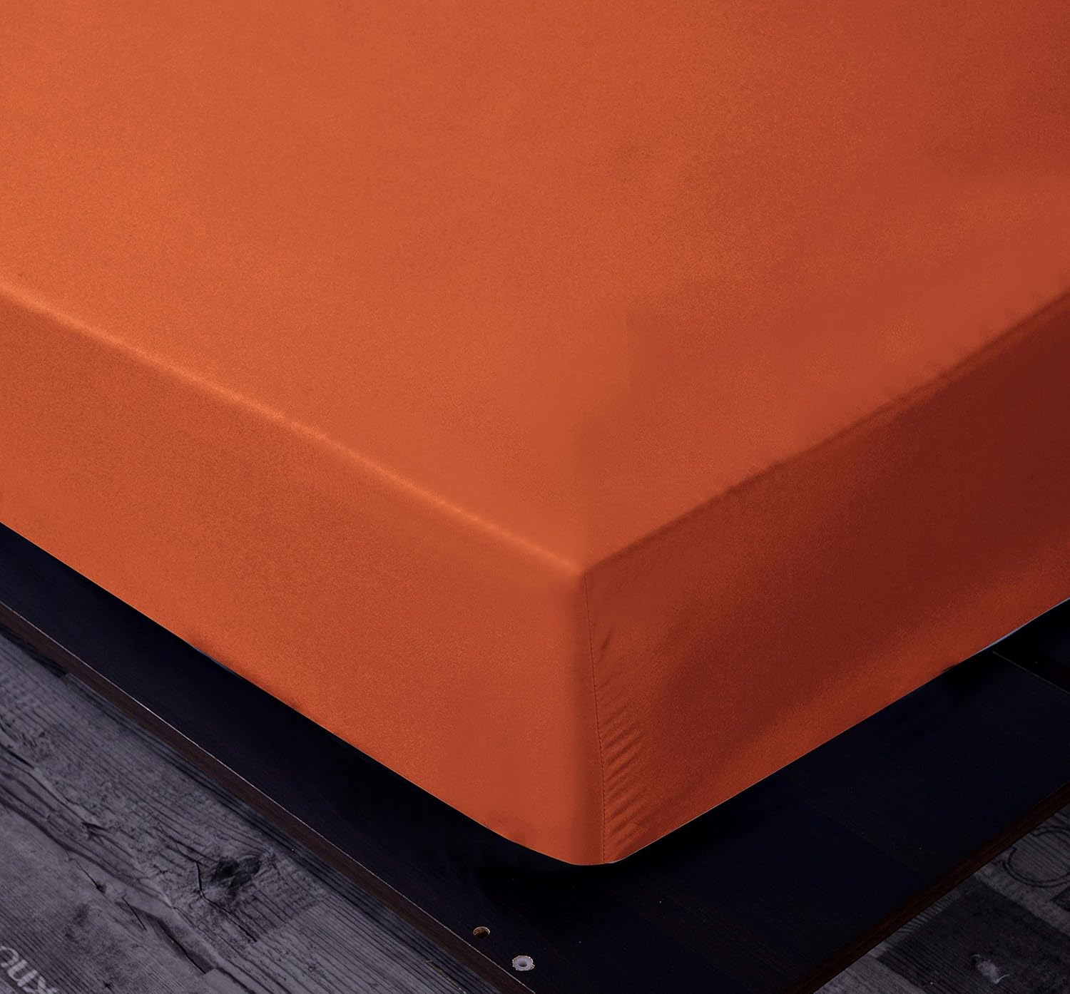 Twin XL Fitted Sheet - Single Fitted Deep Pocket Sheet - Fits Mattress Perfectly 13 Inch Deep Pocket- 600 TC 100% Egyptian Cotton - Solid Wine
