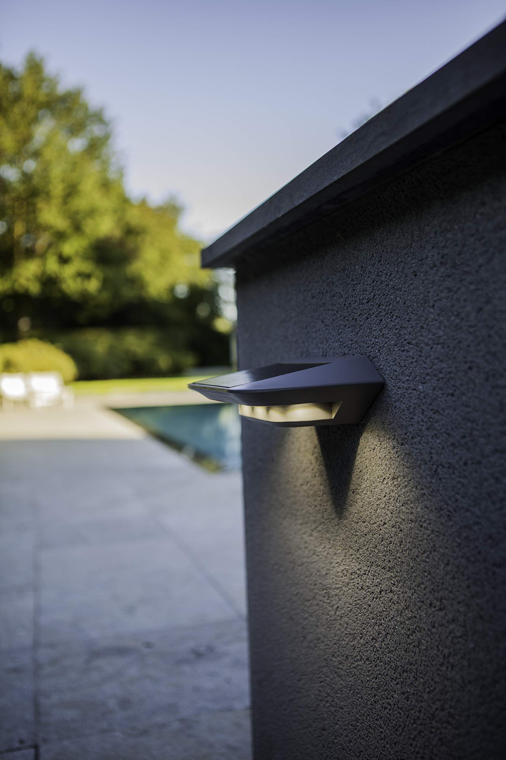 Eco Light Solarna Lampa Zewnętrzna, Oświetlenie Ogrodowe
