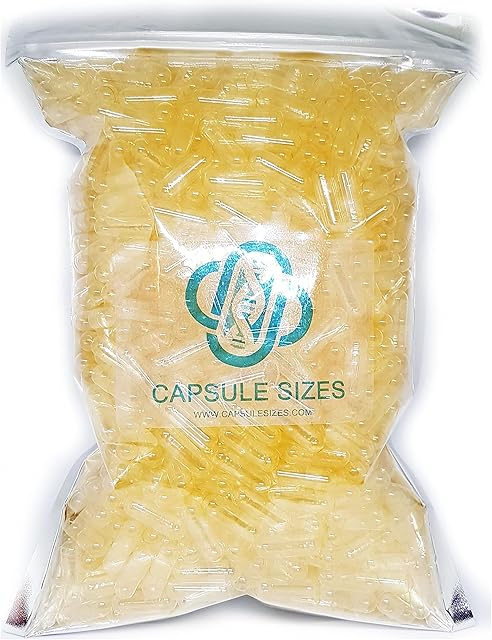 Empty Gelatin Capsules (Size 00 x 1000)
