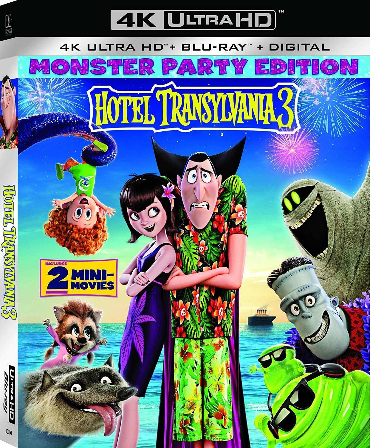 Hotel Transylvania 3 - UHD/Blu-ray + Digital Combo Pack - 4K + Blu-ray + Digital
