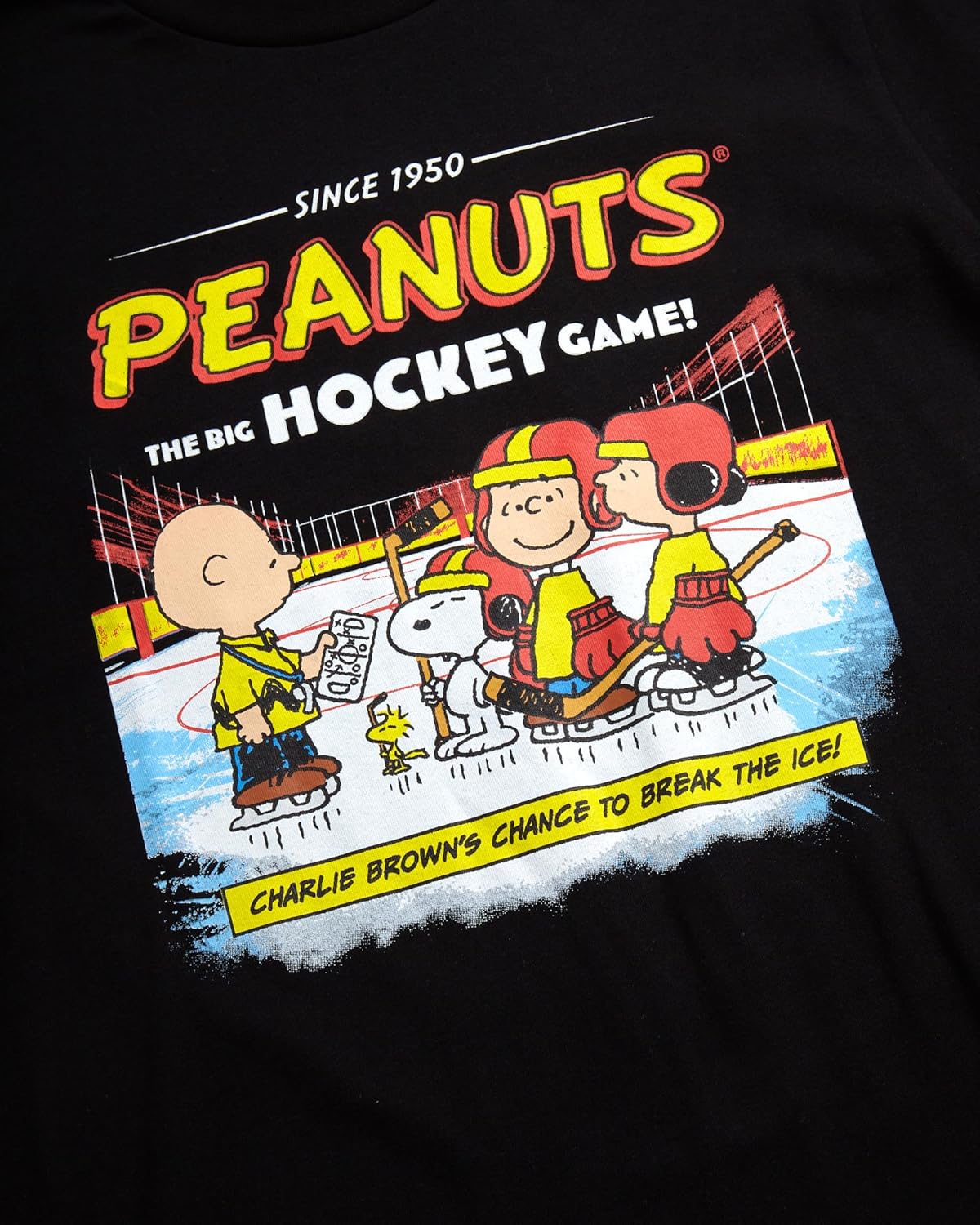 Peanuts Snoopy Boys Shirts - Joe Cool Cotton Crewneck Short Sleeve T-Shirt - Classic Graphic Tees for Boys (Sizes: 7-16) - Image 3