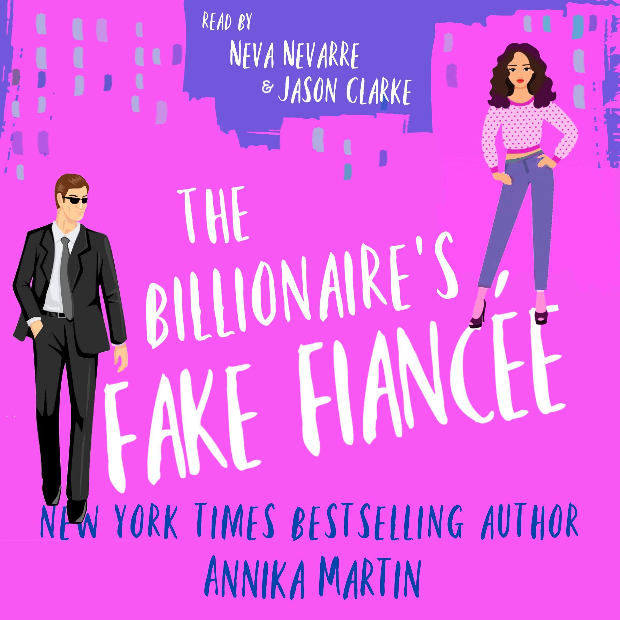 Cover art for The Billionaire's Fake Fiancée