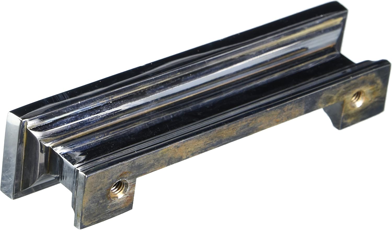 Emtek 86297US26 Geometric Rectangular 3-Inch Bin Pull image 2