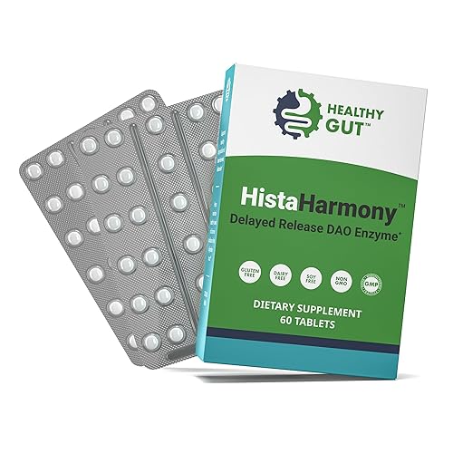 Healthy Gut HistaHarmony | Delayed Release DAO Enzyme Supplement |