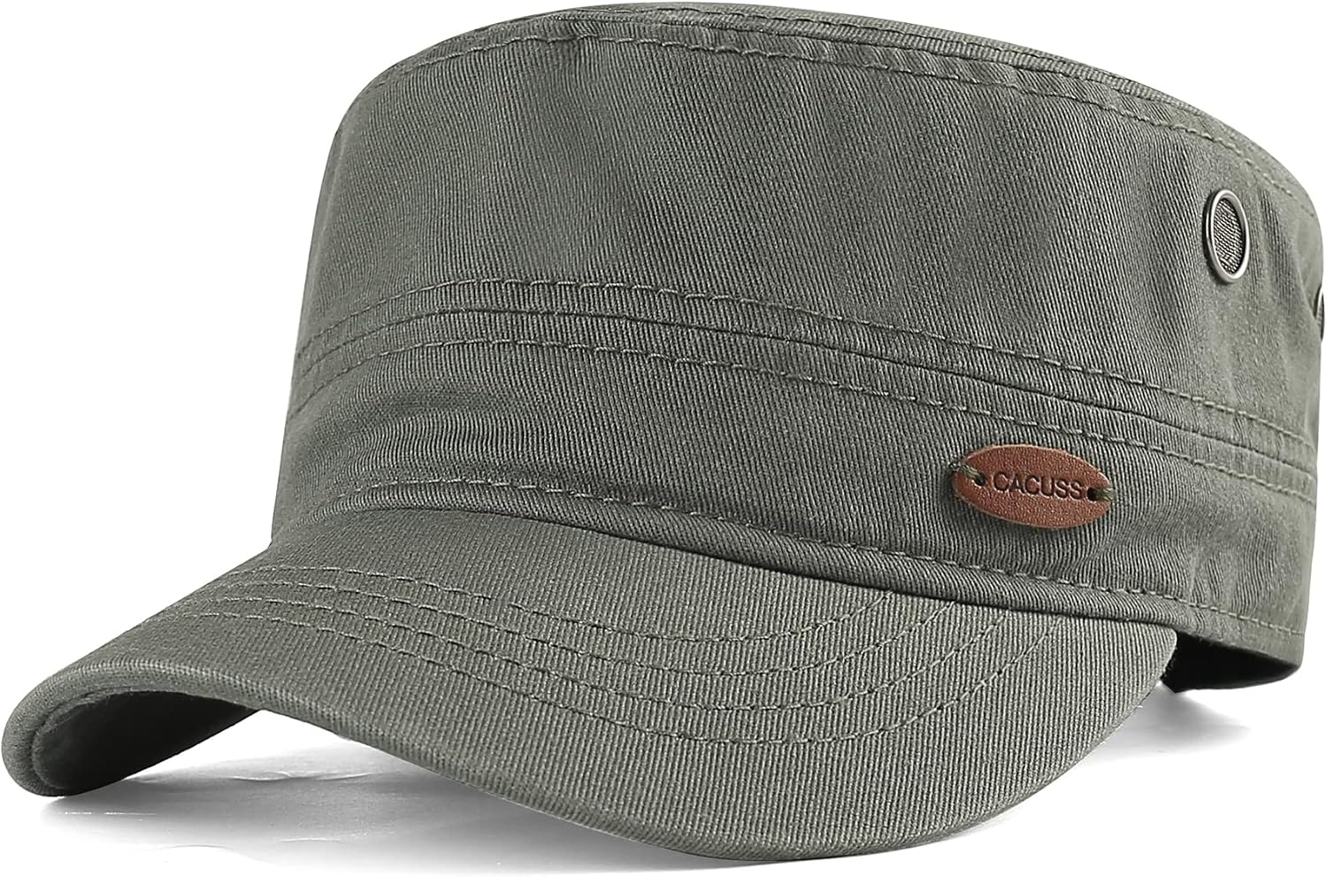 Cadet Hat Army Cap Trucker Dad Hat Military Flat Top Adjustable Classic Baseball Cap