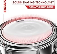 Vista 3 de Evans Drum Heads - EC2S Clear Standard Tompack (12 inch, 13 inch, 16 inch)