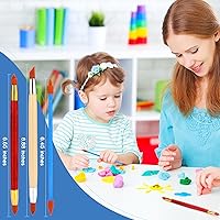 Vista 3 de Herramientas de arcilla polimérica, herramientas de modelado de puntos, herramienta de escultura de arcilla de silicona, kit de arcilla seca al aire