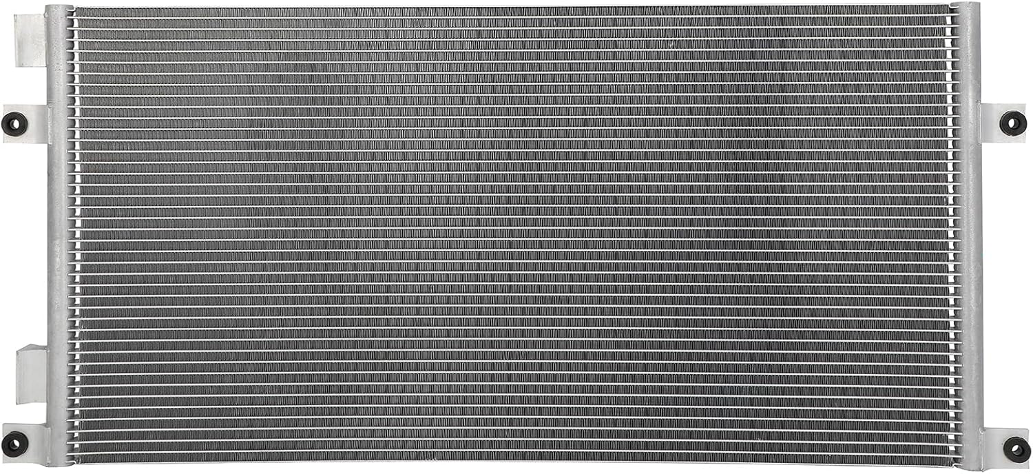 SCITOO Air Conditioning A/C Condenser for Volvo 2000-2016 for VNL 2011-2015 for VAH 2001-2015 for VHD 2000-2015 for VNM 2006-2010 for VT 2004 for VN 1998-1999 for VN 1996-1998 for WI; OE 22314813