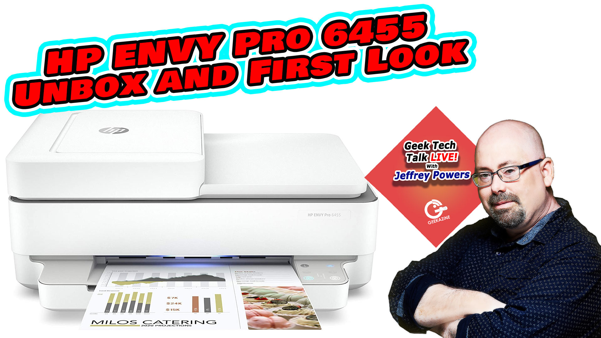 Watch HP ENVY Pro 6455 First Look on Amazon Live