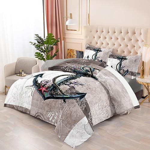 Miniatura 6 de Juego de edredón de 3 piezas con 1 edredón y 2 fundas de almohada para niños, niñas, adolescentes y adultos (02, individual)