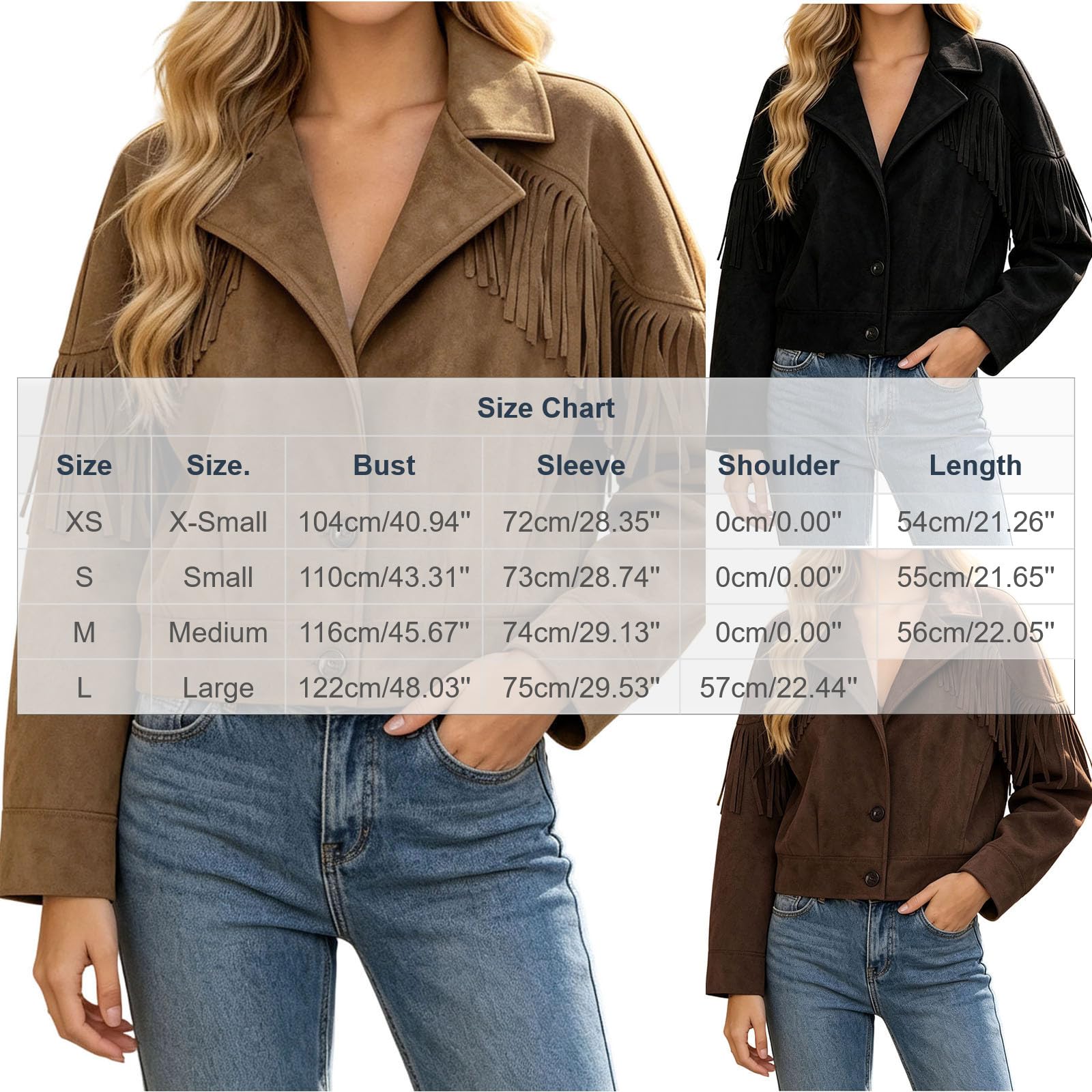Jamicy Veste Femme Chic Décontractée Blouson Classiques Hiver Jacket