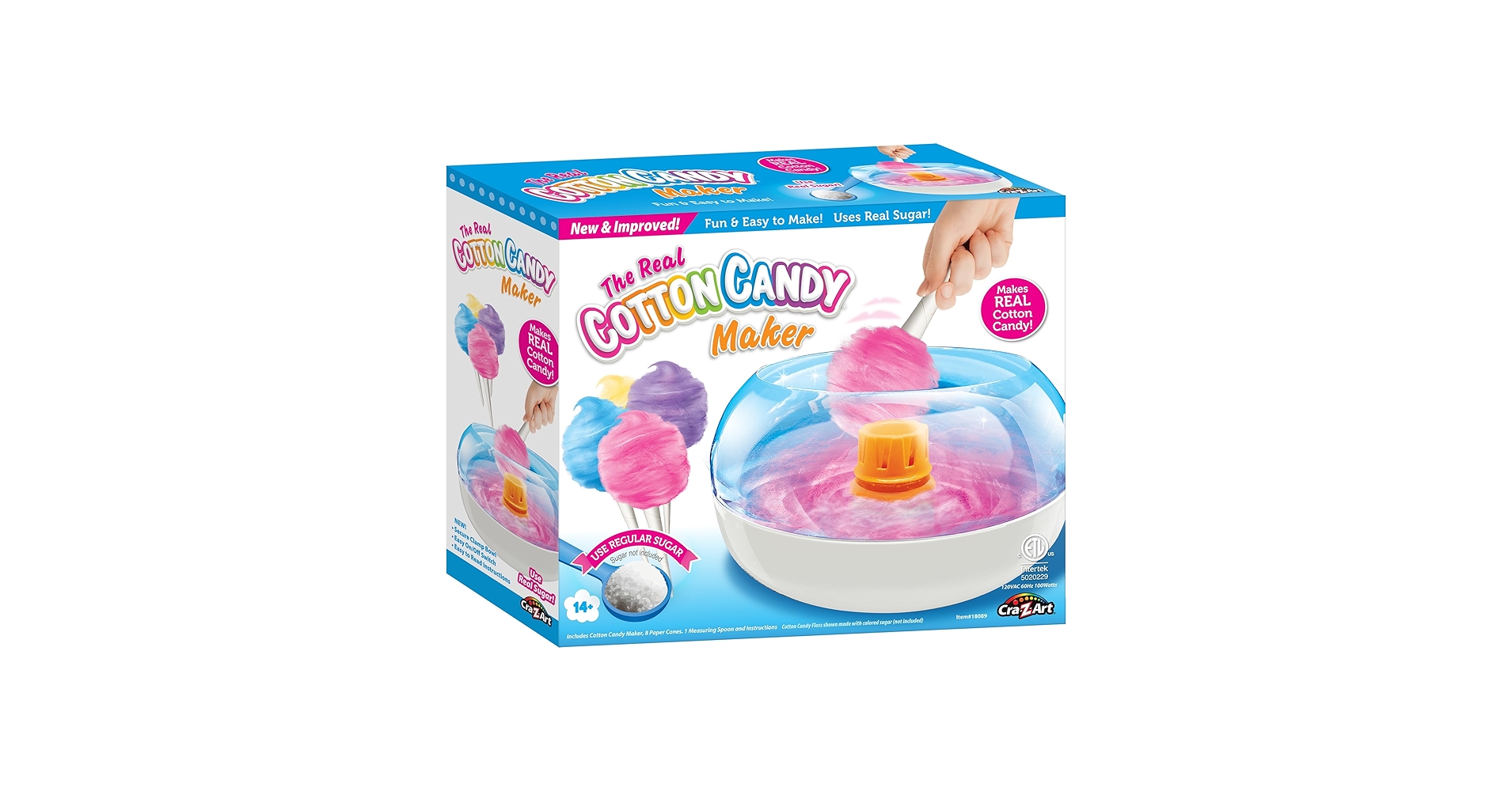 ハンドメイドcan can Funtime FT1000CC Commercial Style Candy Cloud Cotton Hard